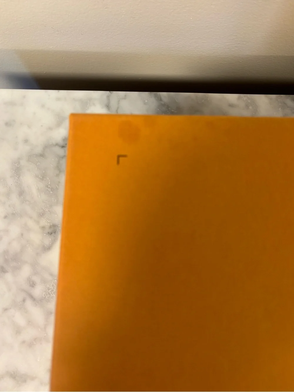 Tod's Orange Branded Gift/Storage Box